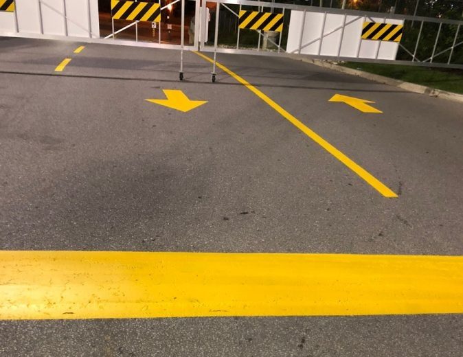 Ikea Commercial Driveway Paving and parking lot markings Oakville